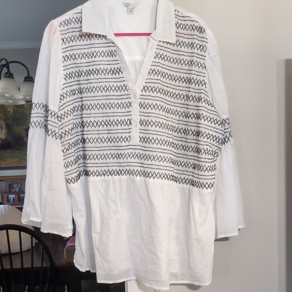 Cato Classic White Blouse
